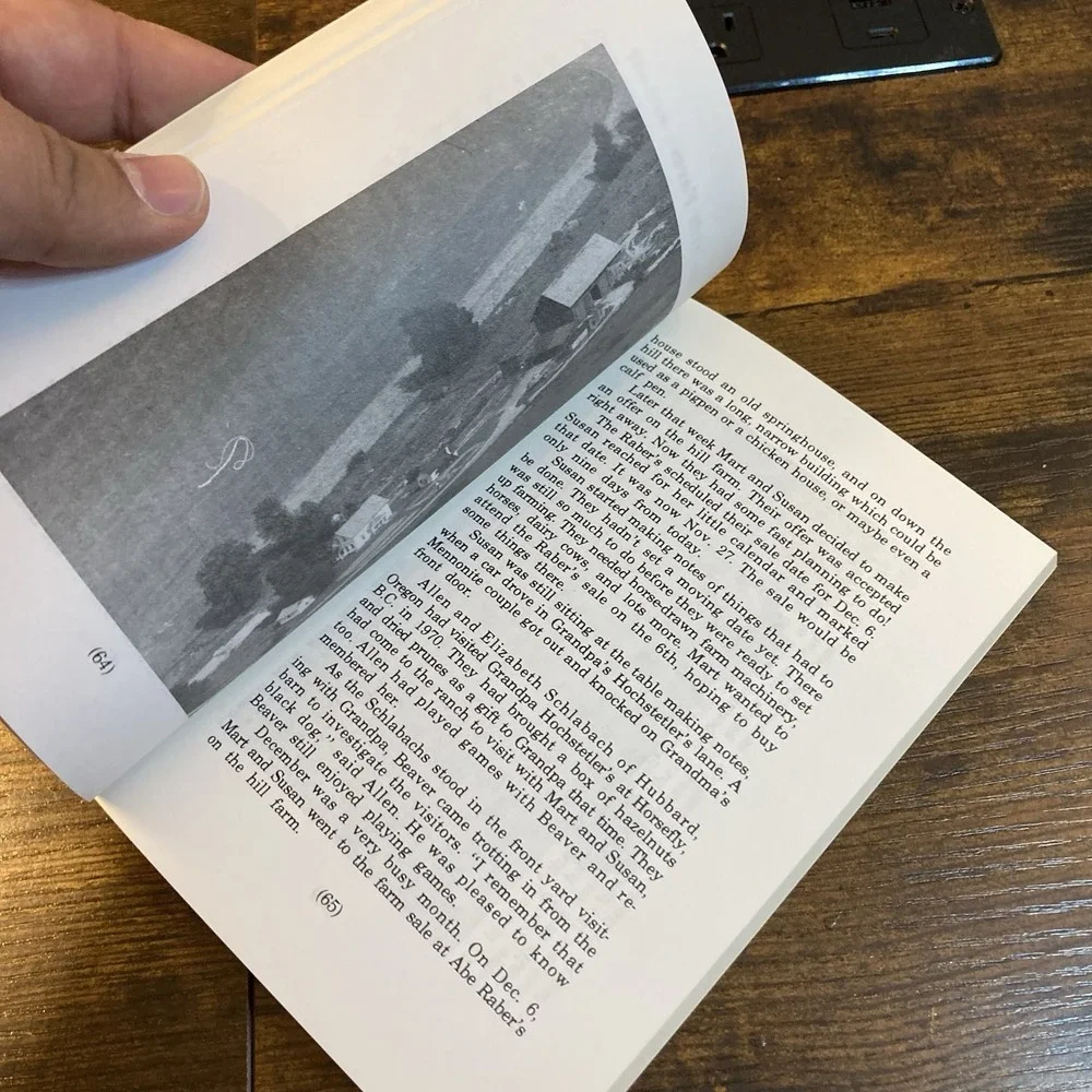 Farm‎ Life the Hills Hochstetler Ohio Amish Country Memoir Barn Raising Recipes
